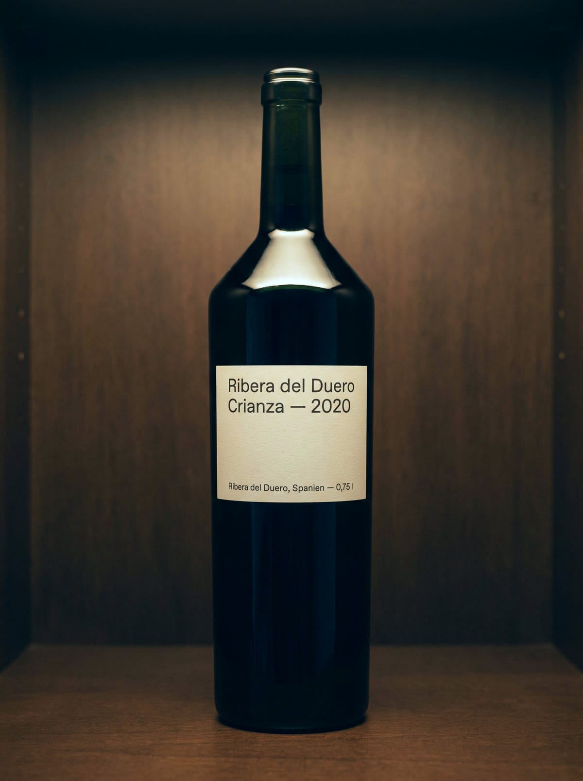 Flasche Ribera del Duero Crianza, Jahrgang 2020