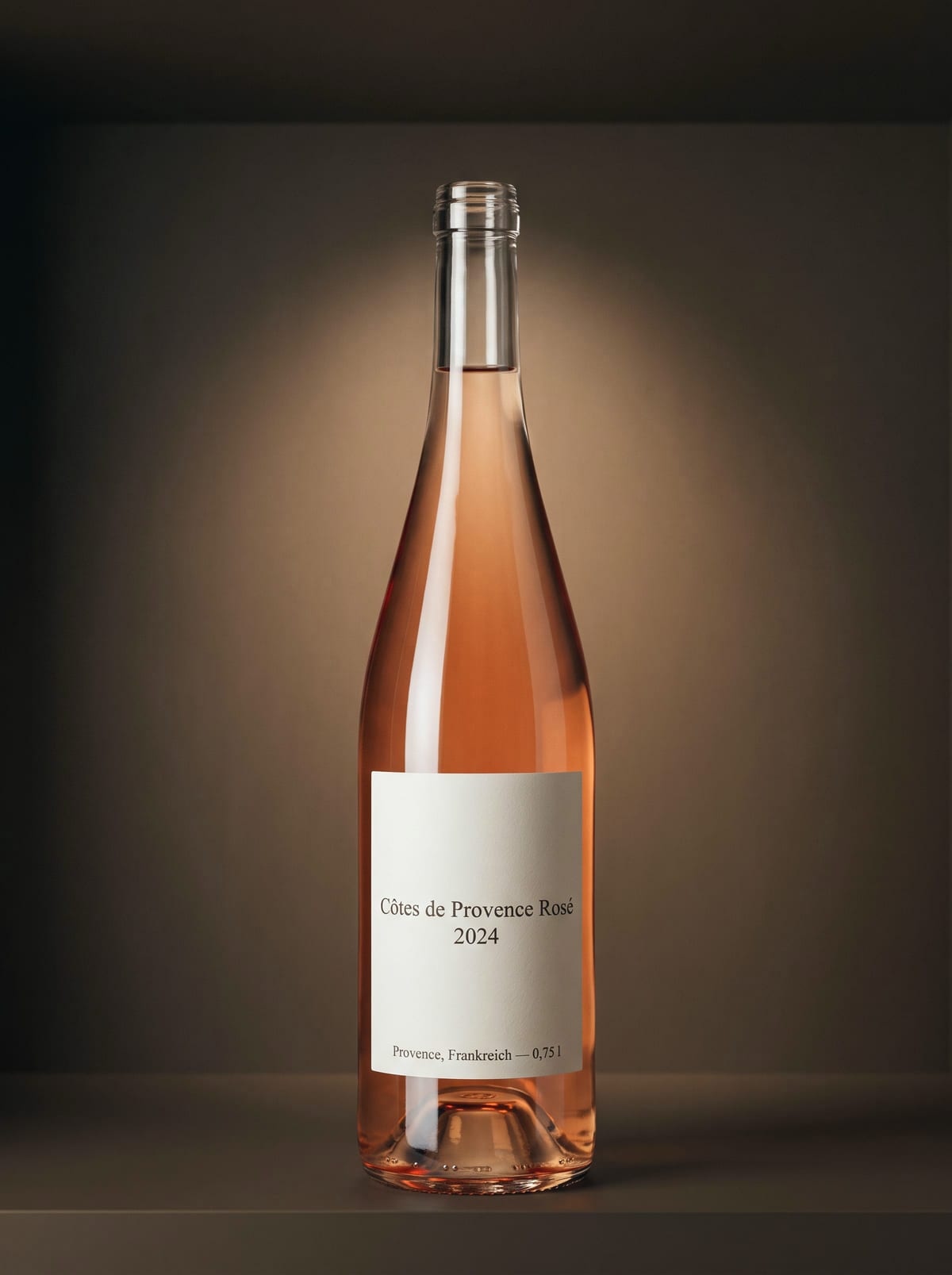 Flasche Côtes de Provence Rosé, Jahrgang 2024