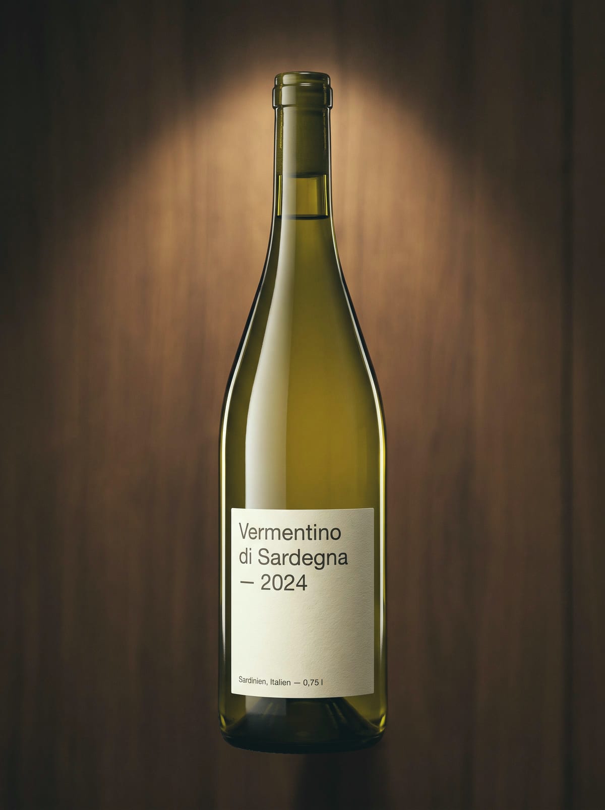 Flasche Vermentino di Sardegna, Jahrgang 2024